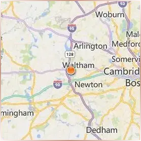 Brandeis University Location Map Brandeis University Location Map