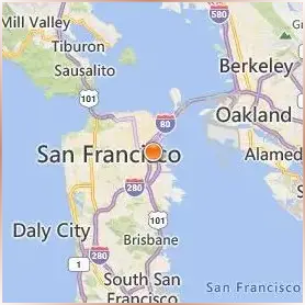 California College of the Arts Location Map California College of the Arts Location Map