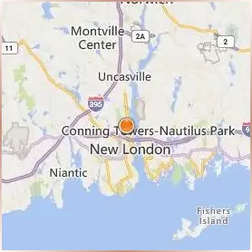 Connecticut College Location Map Connecticut College Location Map