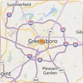 Greensboro College Location Map Greensboro College Location Map