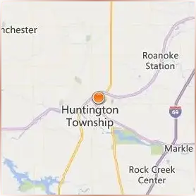 Huntington University Location Map Huntington University Location Map