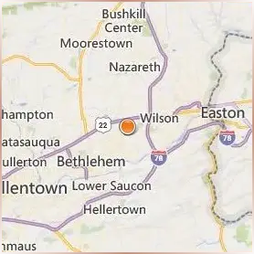 Northampton County Area Community College Location Map Northampton County Area Community College Location Map