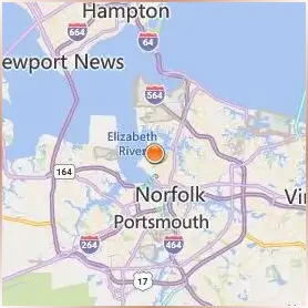 Old Dominion University Location Map Old Dominion University Location Map