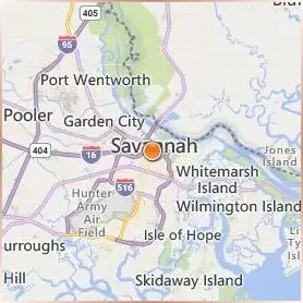 Savannah College of Art and Design Location Map Savannah College of Art and Design Location Map