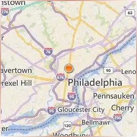 Temple University Location Map Temple University Location Map