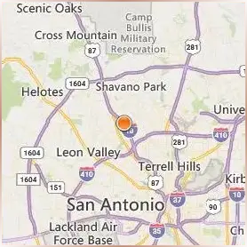 The Art Institute of San Antonio Location Map The Art Institute of San Antonio Location Map