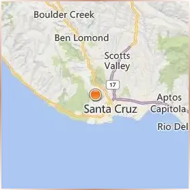 University of California Santa Cruz Location Map University of California Santa Cruz Location Map