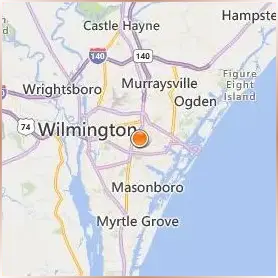 University of North Carolina Wilmington Location Map University of North Carolina Wilmington Location Map