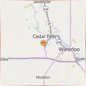 University of Northern Iowa Location Map University of Northern Iowa Location Map