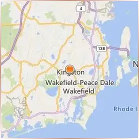 University of Rhode Island Location Map University of Rhode Island Location Map