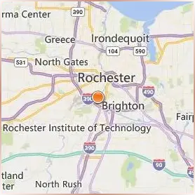 University of Rochester Location Map University of Rochester Location Map