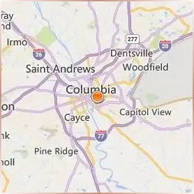 University of South Carolina Columbia Location Map University of South Carolina Columbia Location Map