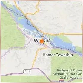 Winona State University Location Map Winona State University Location Map